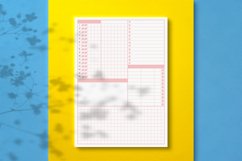 Grid Daily Planner, PDF KDP INTERIOR Product Image 2