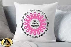 Breast Cancer SVG PNG EPS DXF Awareness SVG Pink Ribbon SVG Product Image 3