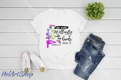 Hairdresser PNG, Sublimation PNG, She Works Willingly PNG Product Image 2