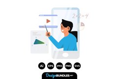 Online Class Illustrations Product Image 1