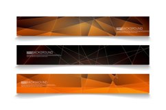Abstract vector template web background. rectangular Product Image 1