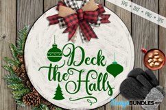 Deck The Halls SVG | Christmas SVG Product Image 1
