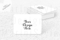 Business Card Mockup PSD with Smart Object, Stock Photo 703 Product Image 1