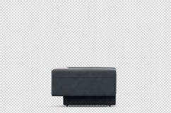 Isometric Arm Chair 3D isolated render Product Image 1