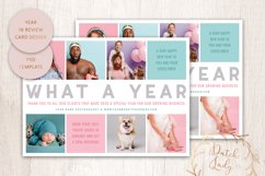 PSD Year In Review Photo Card Template #7 Product Image 1