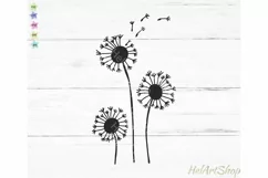 Dandelions svg, Flower svg, Garden svg Product Image 1