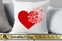 Heart SVG Valentine SVG Valentines Day SVG Love SVG Cut file Product Image 2
