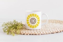 Flowers svg Sunflower svg of hearts Flower svg Product Image 5