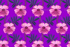 12 Seamless colorful FLOWER patterns bundle. Digital Paper Product Image 2