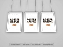 Poster Frame Mockup Template Bundle Vol 5 Product Image 11