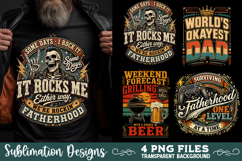 Dad sublimation PNG, Father 4 PNG, Father's day PNG Product Image 3