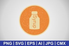 Vector Syrup Icon Product Image 1