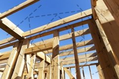 The frame of the wooden house Product Image 1