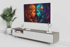 Samsung Frame Tv Art, Zodiac Sign Gemini Set of 4 Product Image 5