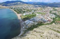 Aerial view of the mountain landscape by the sea Product Image 1