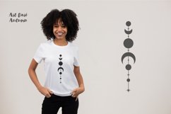 Moon phases svg, Celestial svg File, Moon svg cut file Product Image 3