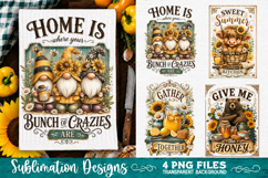 Sunflower Kitchen Towels PNG Sublimation Designs 4 Files Product Image 2