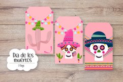 Dia De Los Muertos Gift Tags, Day Of The Dead, Sugar Skull Product Image 2