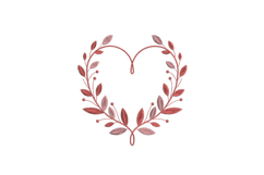 Floral Heart valentines Product Image 1