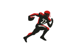American Football Running Product Image 1