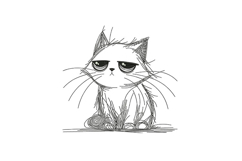 Bored Cat Product Image 1