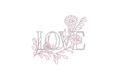 LOVE Floral valentines Product Image 1