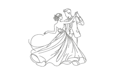 Romantic Couple Dancing Product Image 1