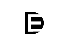DE ED Logo Design Product Image 1