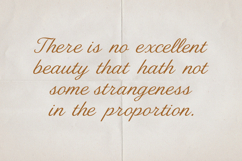 De Lesa Paquetts Elegant Classic Script Font Product Image 2