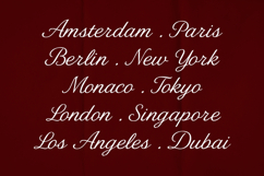 De Lesa Paquetts Elegant Classic Script Font Product Image 7