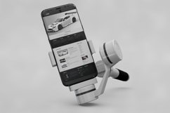 Albird UoPlay Selfie Stick Samsung Galaxy S8 Mockup Product Image 13