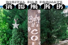 Christmas Porch Wood Sign SVG Product Image 2