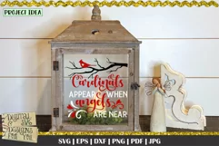 Cardinals appear when angels are near svg | Memorial SVG Product Image 4