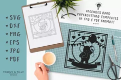 Square Elephant- SVG DXF PNG EPS JPG PDF Cutting File Product Image 5