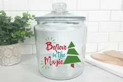 Believe in the Magic SVG File - Christmas SVG Cut File Product Image 9