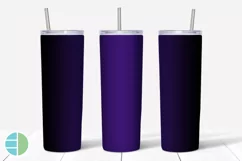 Skinny Tumbler Sublimation Design - Flowers - Customizable Product Image 3