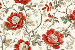 Vintage Floral Pattern Background Wallpaper Product Image 1