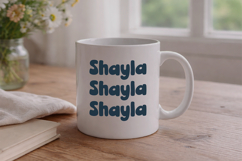 DELIGHTFUL A Bold Cute Retro Sans Display Font Product Image 3