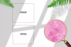 20 Tumbler sublimation designs. Bright pink fur& glitters Product Image 3