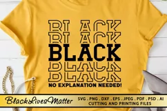 Black Lives Matter SVG PNG EPS DXF for Cutting and Printing Product Image 2