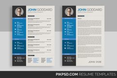 Minimal Resume/ CV Set Product Image 1