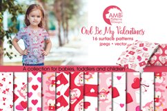 Valentine Surface Patterns, Heart Papers, AMB-1181 Product Image 1