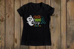 Ghosts Gather Here w/Arrow cut File - SVG DXF EPS AI PNG Product Image 3