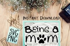 Dog SVG Bundle Dog Mom Live Love Bark Funny Dog Quote Saying Product Image 3