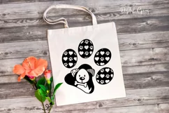 Dog paw print design SVG / EPS / DXF / PNG Files Product Image 8