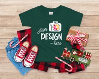 Gildan T-Shirt Kids T 002 CHRISTMAS Dark wood Product Image 5