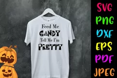 Feed Me Candy Halloween SVG I Halloween Cut File Product Image 2