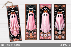 Halloween Bookmark Design. Halloween Ghost Bookmark Product Image 1