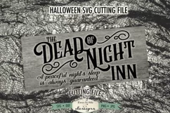Dead of Night Inn SVG | Halloween SVG Cut File Product Image 2