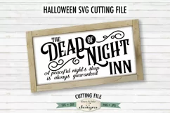 Dead of Night Inn SVG | Halloween SVG Cut File Product Image 1